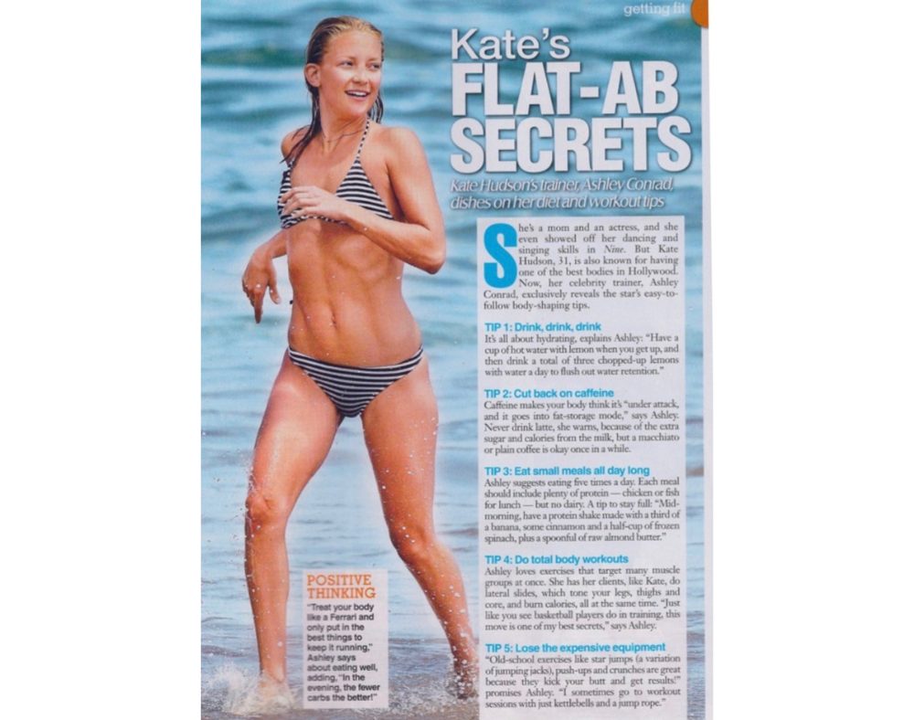 Ashley Conrad featured with Kate Hudson