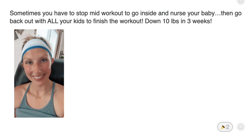 Client testimonial