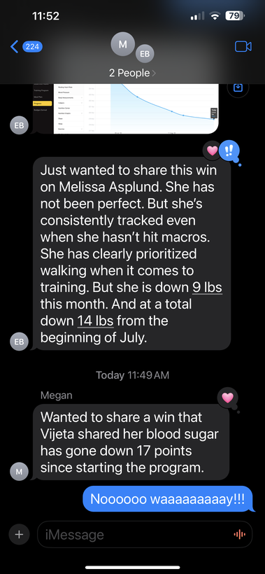 Client testimonial
