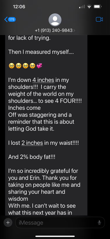 Client testimonial