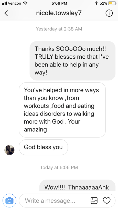 Client testimonial